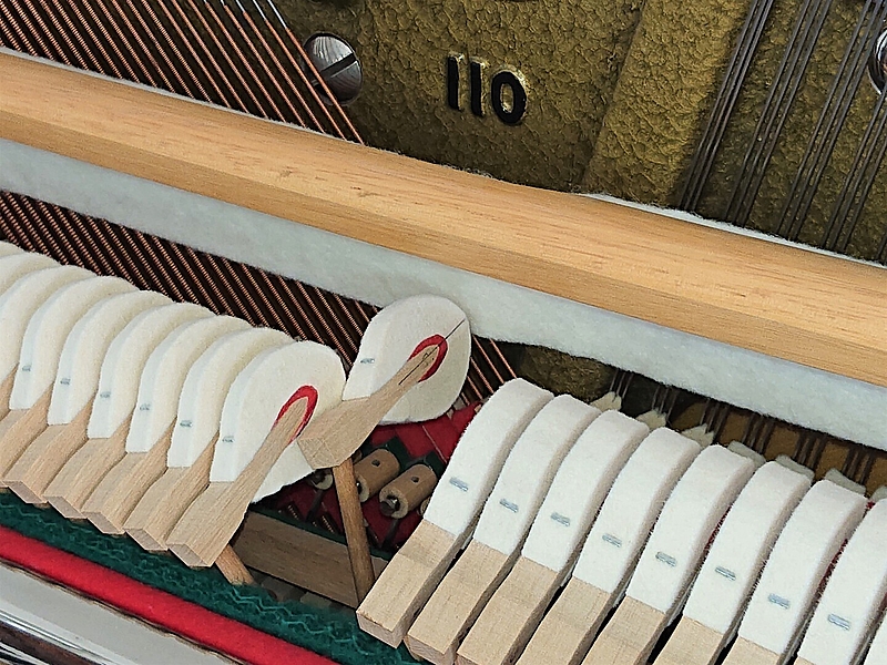Feutre Silencieux Pour Pédale De Piano - Laine - 150 Cm De Long - Couleur Beige - Tomotato
