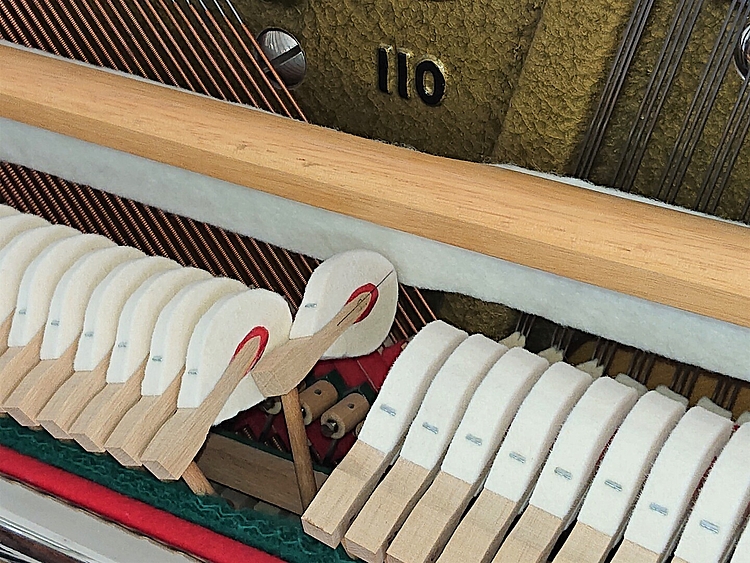 Feutre Silencieux Pour Pédale De Piano - En Laine - Environ 150 X 7,5 Cm - Couleur Beige - Atténue Le Bruit Des Pédales - Protection Et Confort D'utilisation - 11