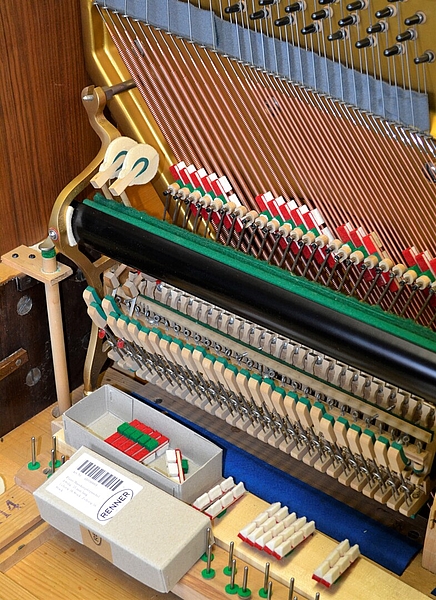 Tige De Marteau En Bois Pour Piano Droit - Pièce De Remplacement Pour Réparation Et Accordage - 5.5x5x1cm